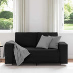 Sofa Chair Black 160 x 78 x 84 cm Artificial Leather