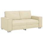 Sofa Chair Cream 180 x 78 x 84 cm Artificial Leather