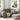 Loveseat Sofa with Cushion Dark grey Artificial Leather
