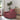 Sofa with Cushion Wine red 100 x 77 x 82 cm Fabric