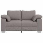 Sofa with Cushion Taupe 160 x 77 x 82 cm Fabric