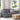 Sofa with Cushion Dark grey 180 x 77 x 82 cm Fabric