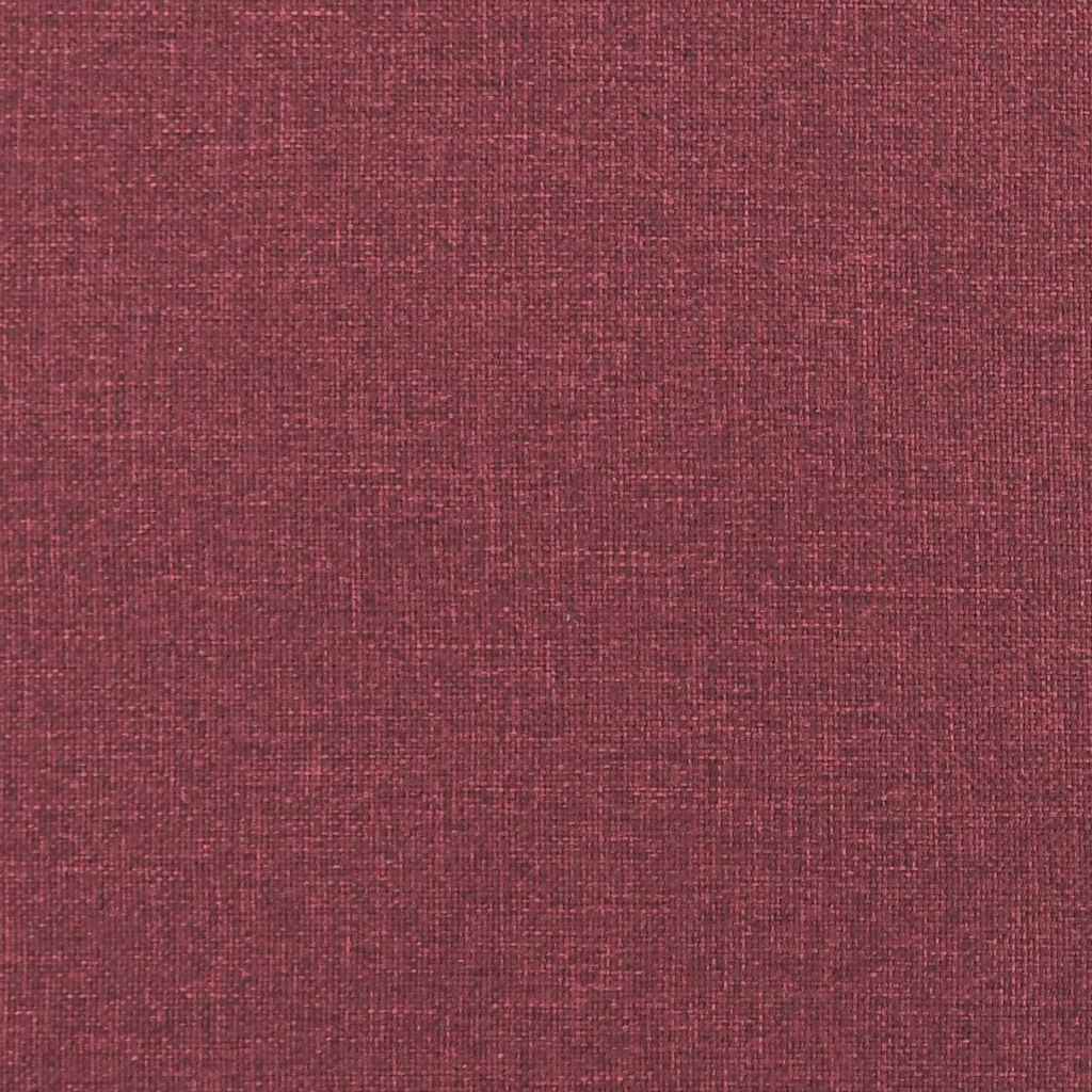 Sofa with Cushion Wine red 180 x 77 x 82 cm Fabric