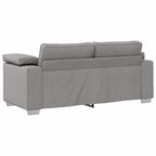 Sofa with Cushion Cloud Grey 180 x 77 x 82 cm Fabric