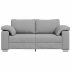 Sofa with Cushion Cloud Grey 180 x 77 x 82 cm Fabric