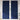 Curtains with Curtains 2 pcs Dark blue 140 x 245 cm Velvet