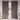 Curtains with Curtains 2 pcs Dark brown Polyester