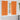 Curtains with Curtains 2 pcs Orange Polyester