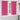 Curtains with Curtains 2 pcs Bright pink Polyester