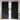 Curtains with Curtains 2 pcs Black Polyester