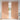 Curtains with Curtains 2 pcs Light brown Polyester