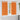 Curtains with Curtains 2 pcs Bright orange Polyester