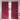 Curtain with Curtains 2 pcs Wine red 245 x 140 cm Velvet