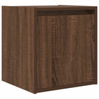 Wall-Mounted Bedside Cabinets 2 pcs Brown Oak 38x34x40 cm
