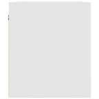 Wall-mounted Bedside Cabinet White 38x34x40 cm