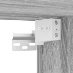 Wall-mounted Bedside Cabinet Grey Sonoma 38x34x40 cm