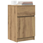 Bedside Cabinets 2 pcs Artisan Oak 39x35x65 cm Engineered Wood