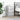 Bedside Cabinets with 3 Drawers 2 pcs Concrete Grey 39x35x65 cm