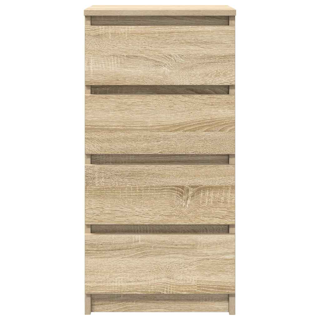 Sideboard Sonoma Oak 37.5x35x76 cm Engineered Wood