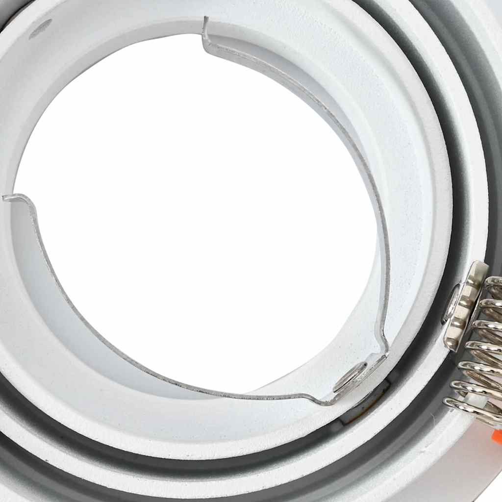 Spotlight 24 pcs White 9 x 9 x 2 cm Aluminium