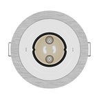 Spotlight 6 pcs Silver 9 x 9 x 2 cm Aluminium