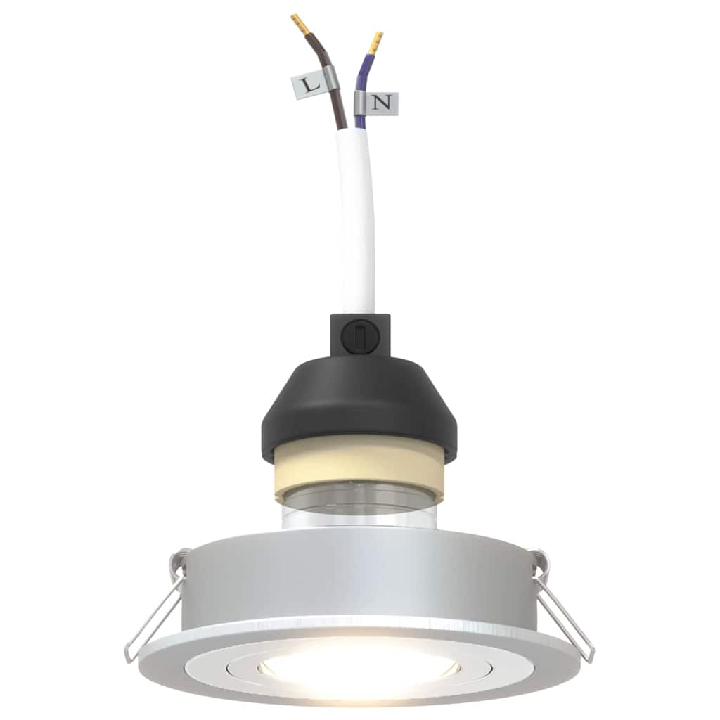 Spotlight Silver 9 x 9 x 2 cm Aluminium