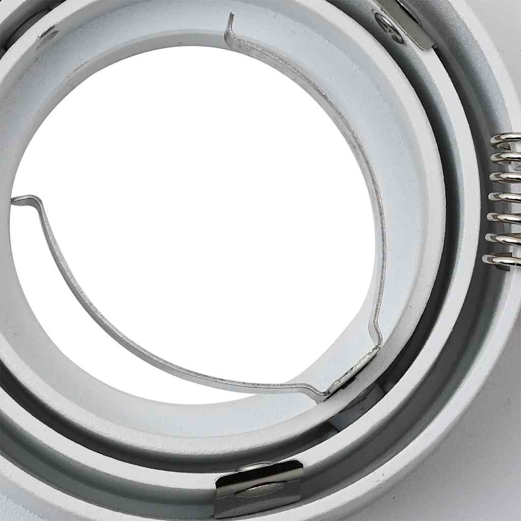 Spotlight 24 pcs White 9 x 9 x 2 cm Aluminium