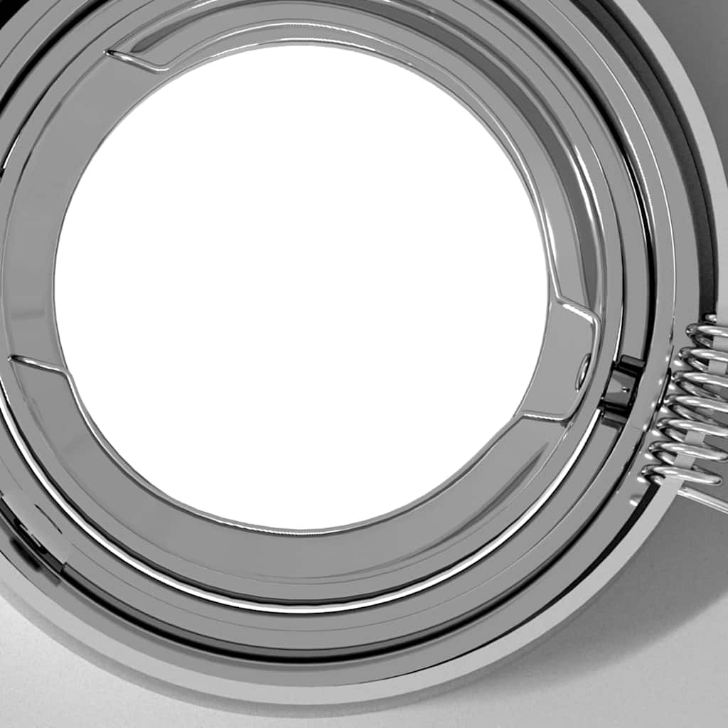 Spotlight 24 pcs Silver 9 x 9 x 2 cm Aluminium