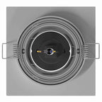 Spotlight 24 pcs Silver 9 x 9 x 2 cm Aluminium