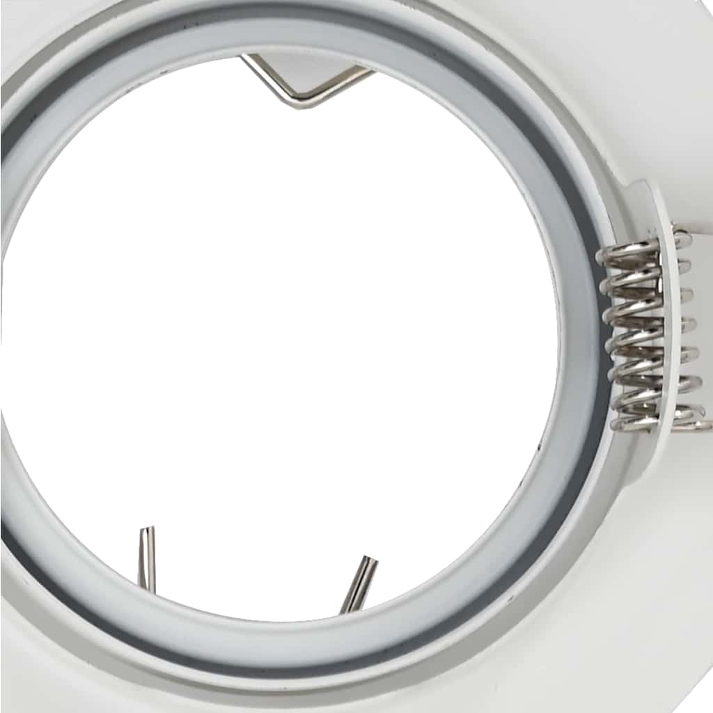 Spotlight 6 pcs White 9 x 9 x 2.5 cm Metal