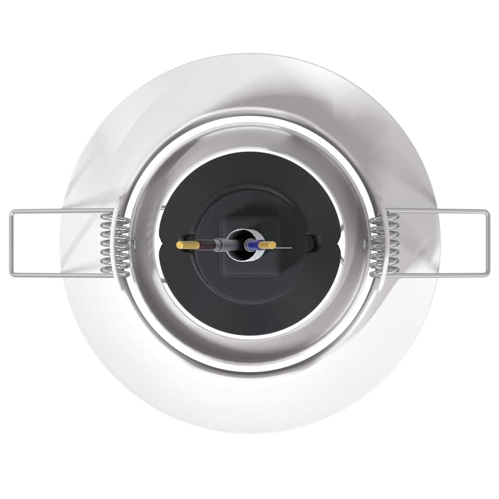 Spotlight 12 pcs White 9 x 9 x 2.5 cm Metal