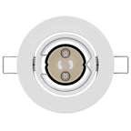 Spotlight 24 pcs White 9 x 9 x 2.5 cm Metal