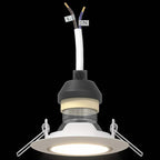 Spotlight 24 pcs White 9 x 9 x 2.5 cm Metal