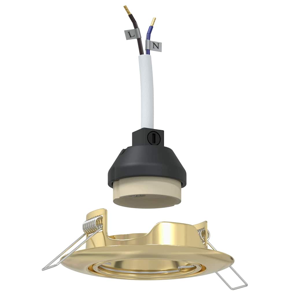 Spotlight 24 pcs Gold 9 x 9 x 2.5 cm Metal