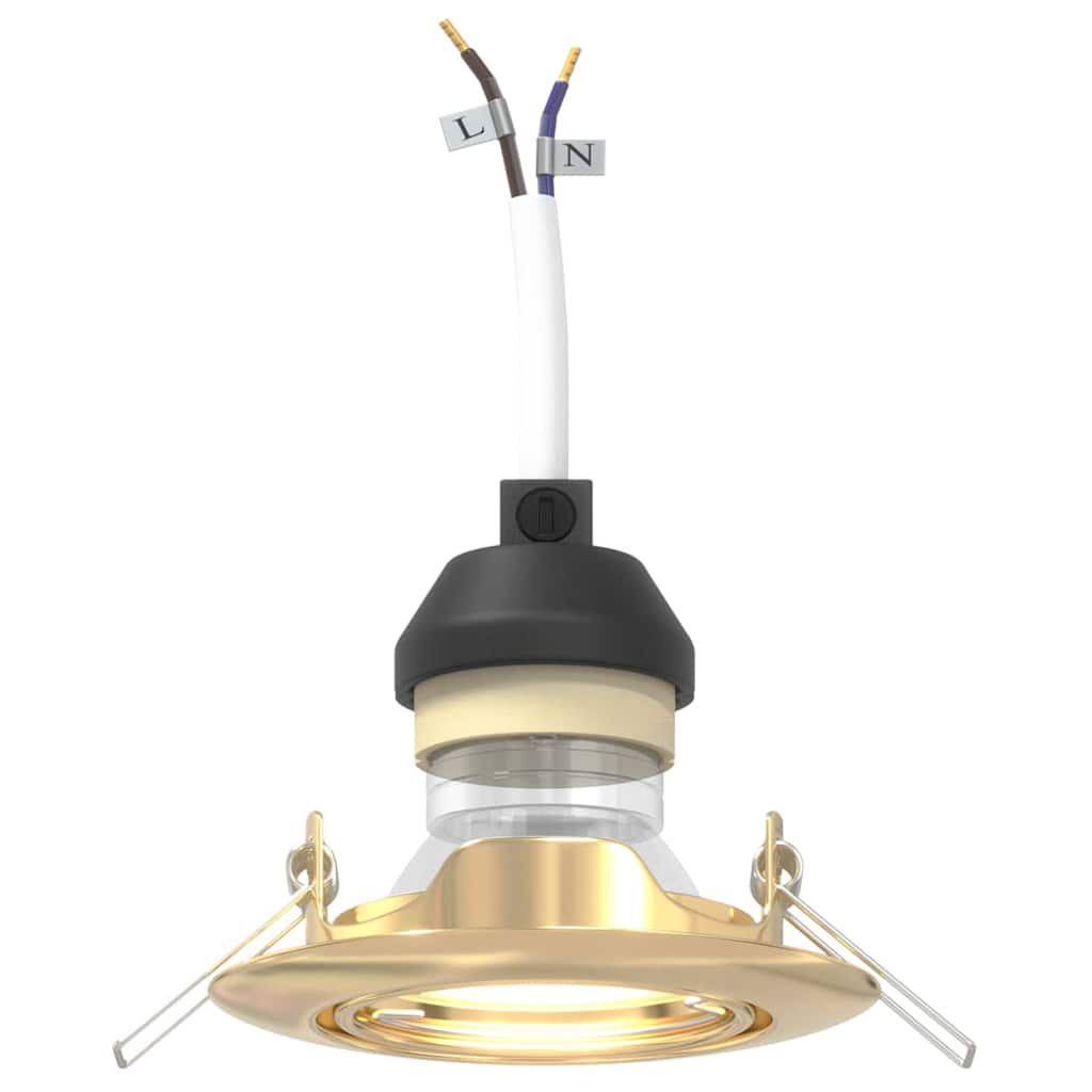 Spotlight 24 pcs Gold 9 x 9 x 2.5 cm Metal