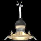 Spotlight 24 pcs Gold 9 x 9 x 2.5 cm Metal