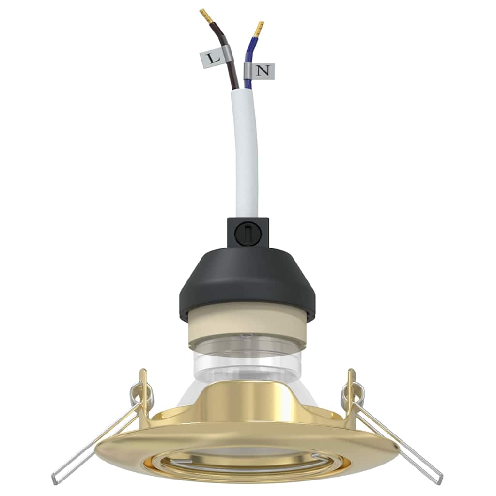 Spotlight 24 pcs Gold 9 x 9 x 2.5 cm Metal