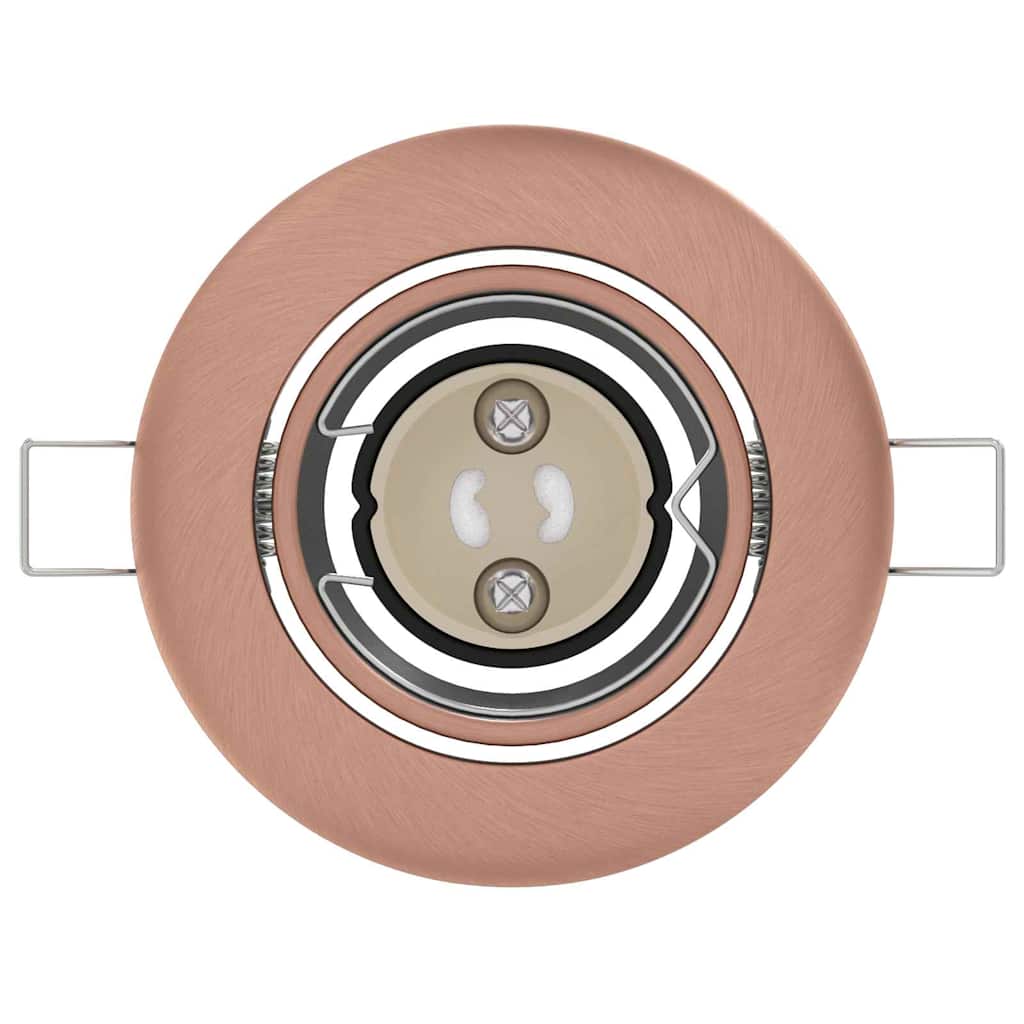 Spotlight 6 pcs Copper 9 x 9 x 2.5 cm Metal