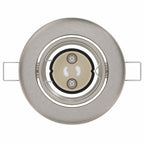 Spotlight 6 pcs Silver 9 x 9 x 2.5 cm Metal