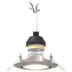 Spotlight 6 pcs Silver 9 x 9 x 2.5 cm Metal