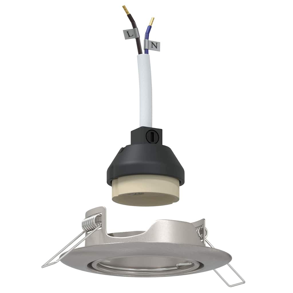 Spotlight 24 pcs Silver 9 x 9 x 2.5 cm Metal