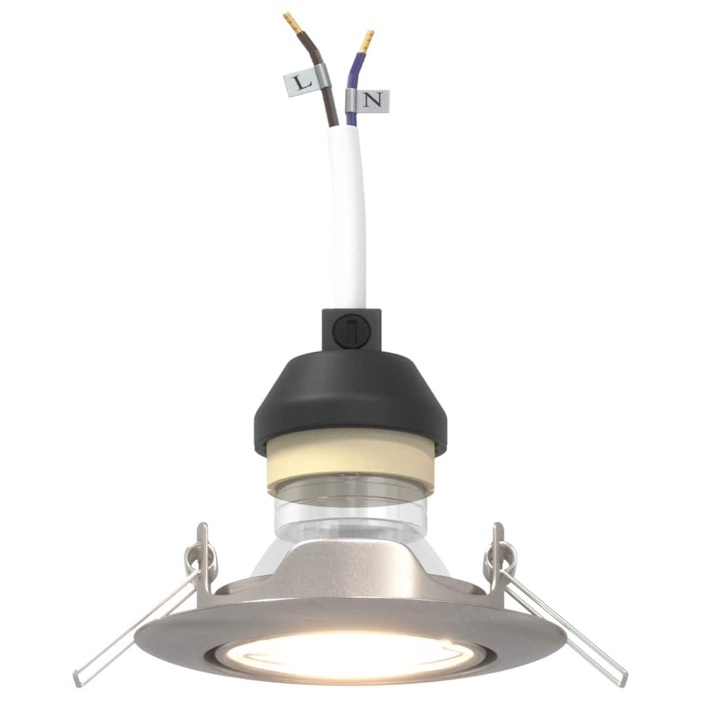 Spotlight 24 pcs Silver 9 x 9 x 2.5 cm Metal