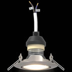 Spotlight 24 pcs Silver 9 x 9 x 2.5 cm Metal