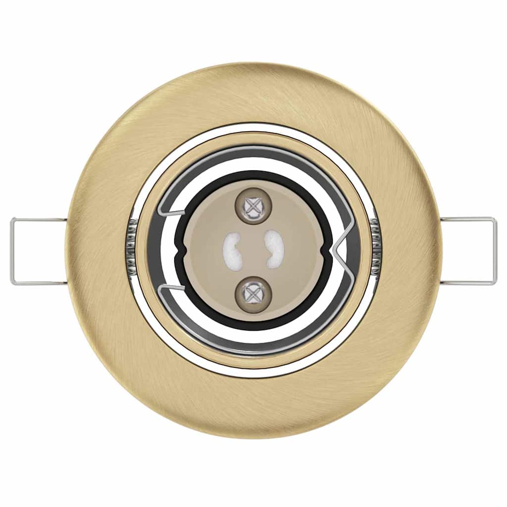 Spotlight 12 pcs Brass 9 x 9 x 2.5 cm Metal