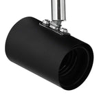 Ceiling Spotlight with Spotlights Black 6.5 x 6 x 11.5 cm Metal