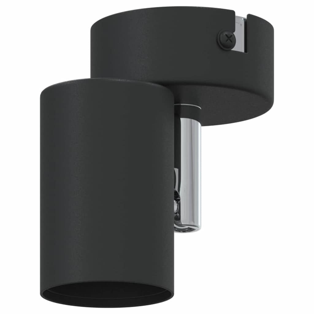 Ceiling Spotlight with Spotlights Black 6.5 x 6 x 11.5 cm Metal