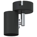 Ceiling Spotlight with Spotlights Black 6.5 x 6 x 11.5 cm Metal