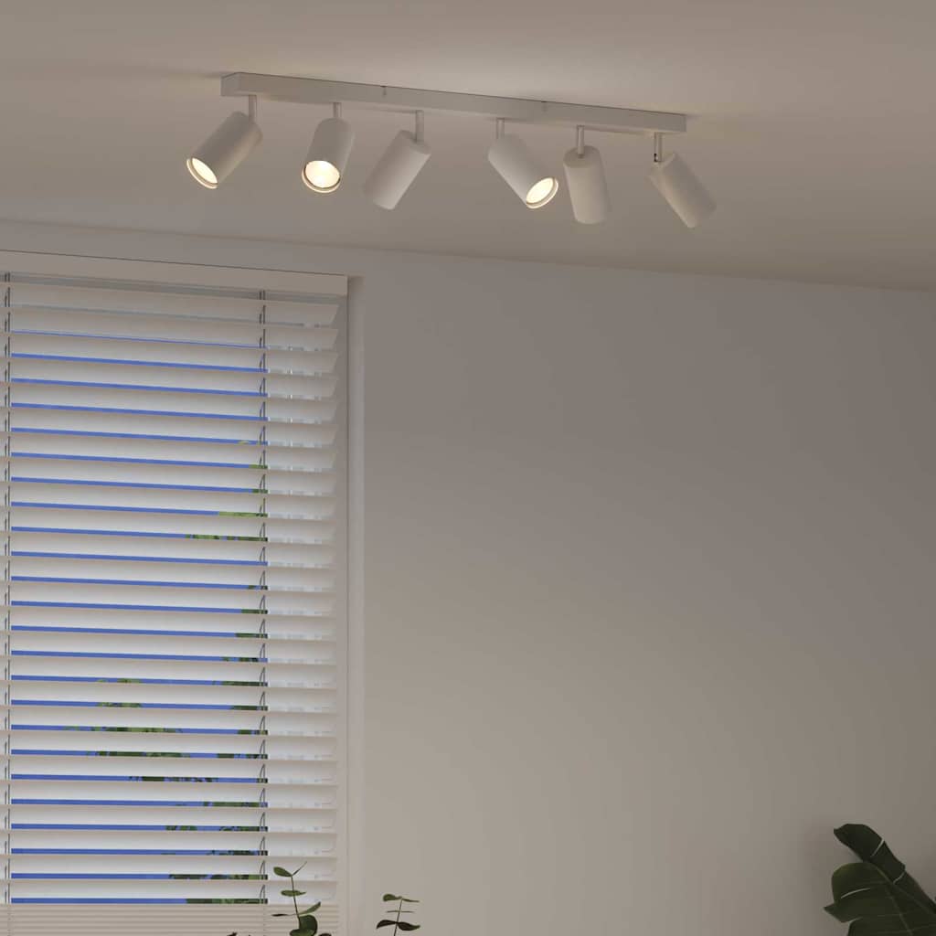 Ceiling Spotlight White 73 x 5.5 x 16.5 cm Steel