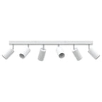 Ceiling Spotlight White 73 x 5.5 x 16.5 cm Steel