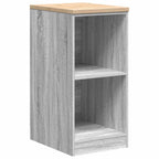 Garage Cabinets 2 pcs Grey Sonoma Engineered Wood
